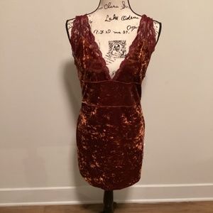 Free People Velvet Dress